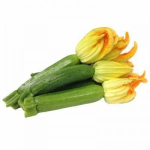 zucchine con fiore